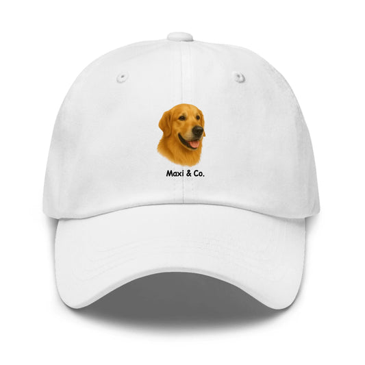 Maxi & Co. Super Personalized Adjustable Baseball Cap – Golden Style On the Go