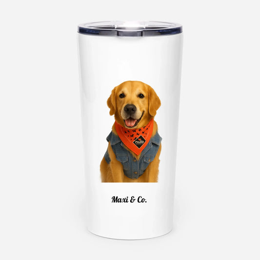 Maxi & Co. 20 oz Personalized Tumbler – Pet Lover’s Travel Cup