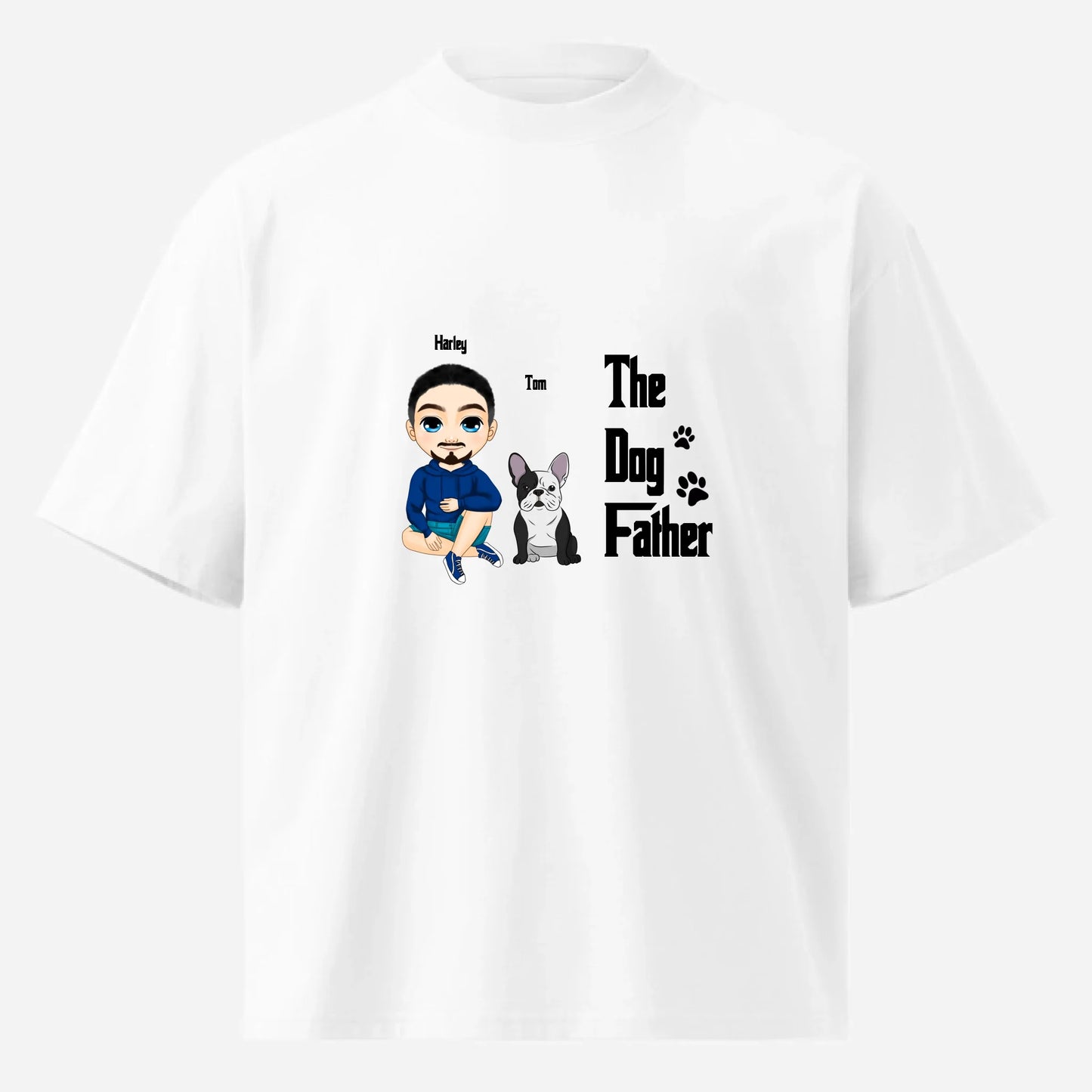 The Dog Father’s Edition T-Shirt – Maxi & Co. Custom Pet Tee
