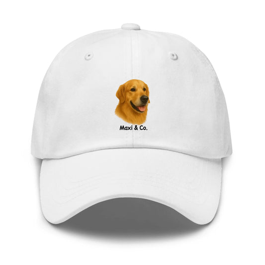 Maxi & Co. Super Personalized Adjustable Baseball Cap – Golden Style On the Go